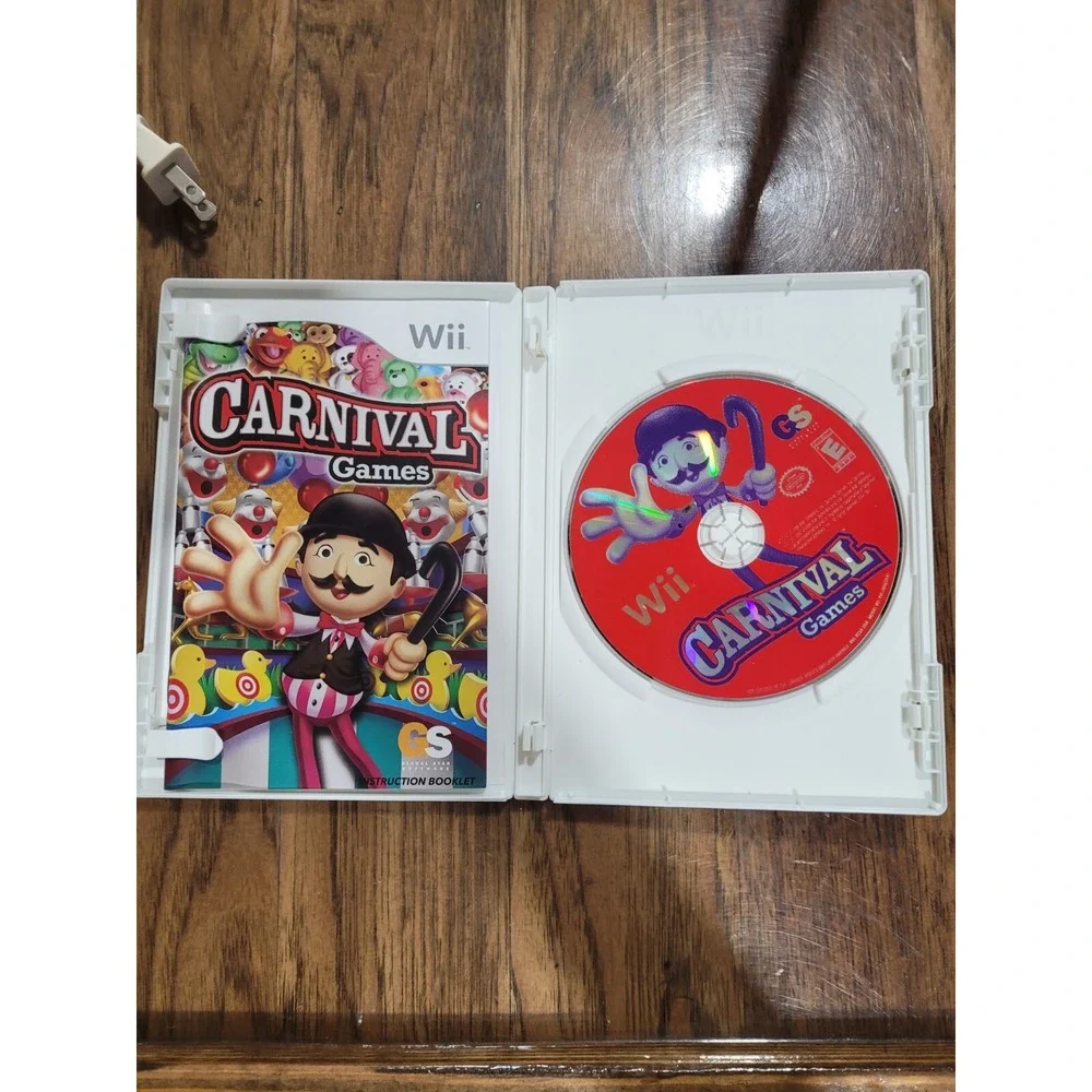 Carnival Games (Nintendo Wii, 2007) Complete